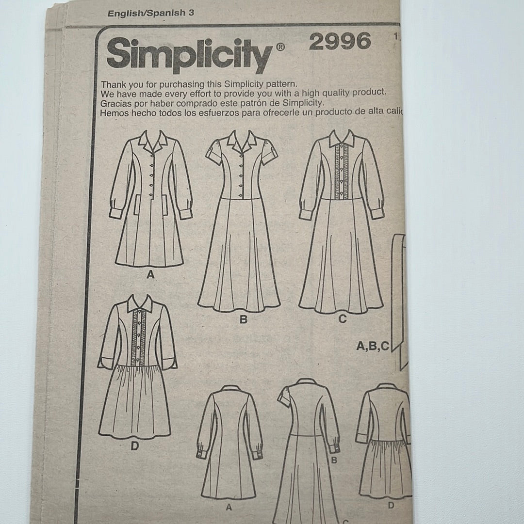 Simplicity 2996