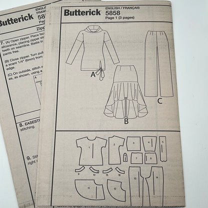 Butterick 5858